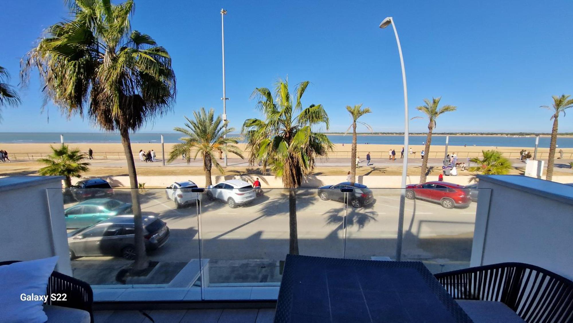 Boutelou Playa Con Vistas Al Mar Appartement Sanlúcar de Barrameda Buitenkant foto