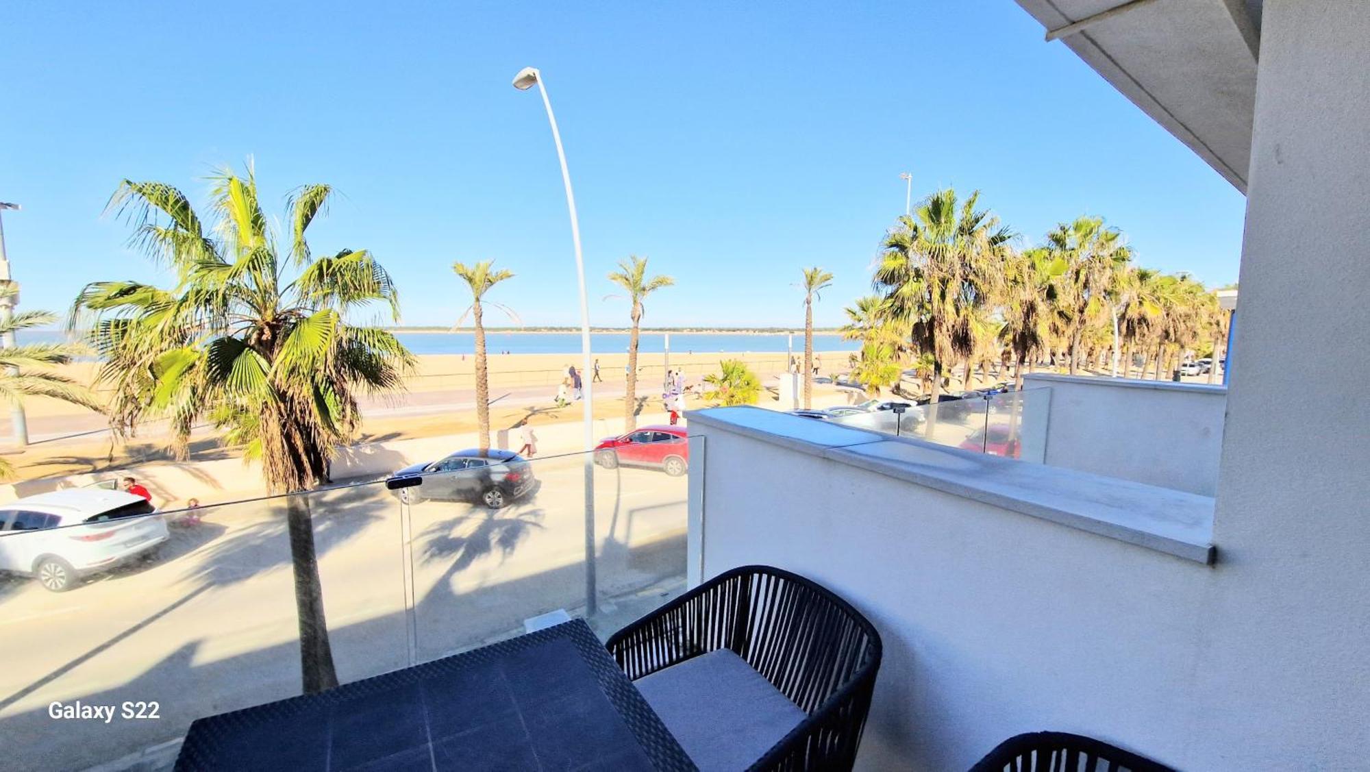 Boutelou Playa Con Vistas Al Mar Appartement Sanlúcar de Barrameda Buitenkant foto